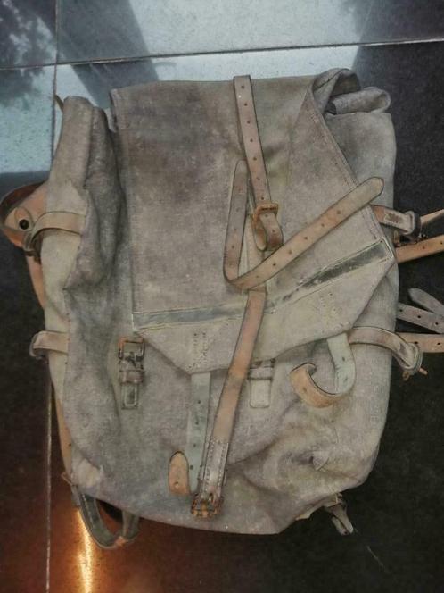 BELGIQUE - ABBL 1940 - SAC A DOS GENDARMERIE, Collections, Objets militaires | Seconde Guerre mondiale, Autres, Enlèvement ou Envoi