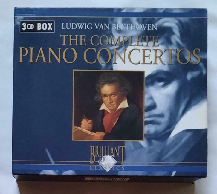 Ludwig Van Beethoven: The Complete Piano Concerto comme neuf, CD & DVD, CD | Classique, Comme neuf, Coffret, Enlèvement ou Envoi