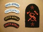 South African Navy, LOT# 6 zeemacht badges, 'bullulion wire', Emblème ou Badge, Marine, Envoi