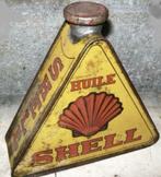 Shell OLIEBLIK bidon, Verzamelen, Blikken, Overige, Ophalen of Verzenden