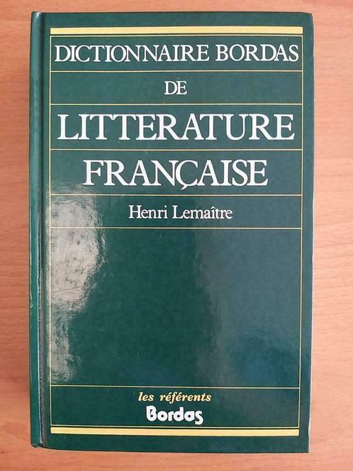 Bordas woordenboek voor Franse literatuur, Henri Lemaître, Boeken, Woordenboeken, Zo goed als nieuw, Frans, Overige uitgevers