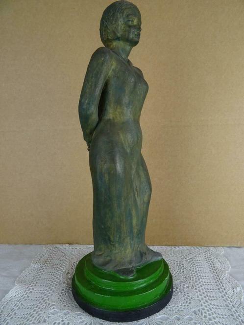 Statue Faïence Femme Constant Grooten 1975 Curiosités Art, Antiquités & Art, Art | Sculptures & Bois, Enlèvement ou Envoi