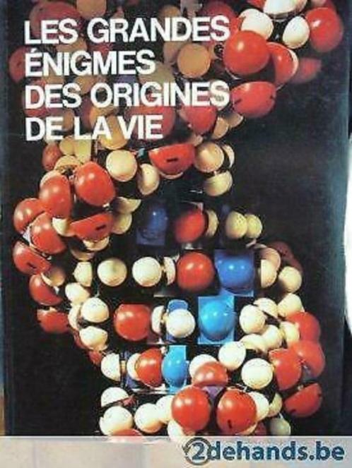 Les grandes énigmes des origines de la Vie 1 - 2, Livres, Science, Utilisé, Sciences naturelles, Envoi