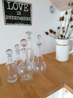 carafes en verre, Ophalen