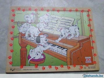 houten puzzel dalmatiers, Ophalen of Verzenden, Gebruikt