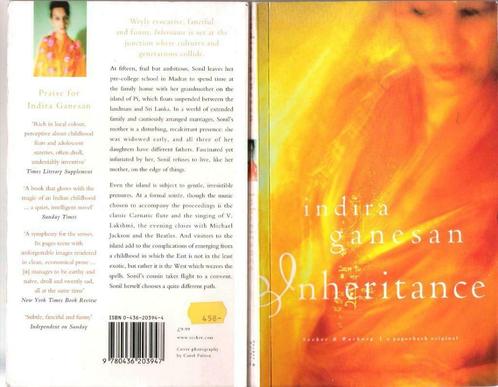 Inheritance by Indira Ganesan, Boeken, Taal | Engels, Zo goed als nieuw, Fictie, Ophalen of Verzenden