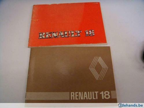handleiding Renault 18, Autos : Divers, Modes d'emploi & Notices d'utilisation, Enlèvement ou Envoi