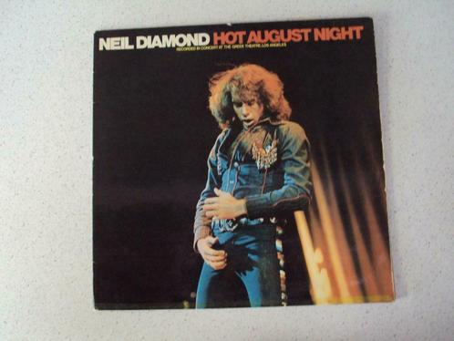 Dubbel LP "Neil Diamond" Hot August Night anno 1972., CD & DVD, Vinyles | Pop, 1960 à 1980, 12 pouces, Enlèvement ou Envoi