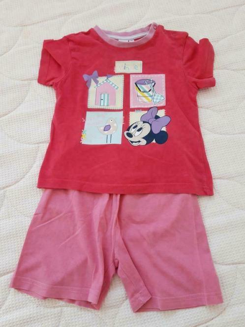 Pyjama Disney (Minnie) - Mt 86, Kinderen en Baby's, Babykleding | Maat 86, Gebruikt, Meisje, Nacht- of Onderkleding, Ophalen of Verzenden