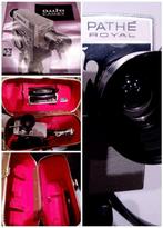 Pathé Royal Auto-Camex 8mm camera + bruin leren tasje, Audio, Tv en Foto, Camera, Ophalen of Verzenden
