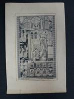 oud bidprentje heilige priesterwijding en eerste mis 1907, Verzamelen, Verzenden, Bidprentje