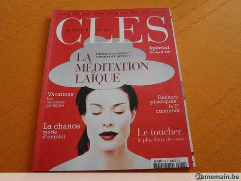 Revue CLES. "La méditation laïque"., Boeken, Tijdschriften en Kranten, Gelezen, Verzenden