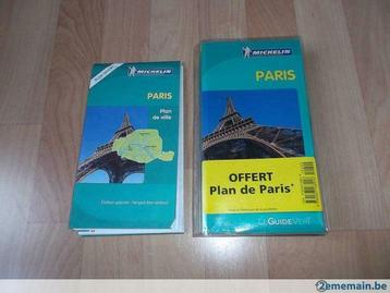 Guide Michelin vert Paris + carte, Livres, Utilisé