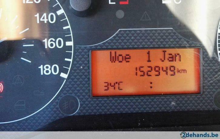 LCD display Fiat Grande Punto kmteller herstel, Auto-onderdelen, Dashboard en Schakelaars, Fiat, Gebruikt, Ophalen of Verzenden