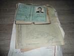 Lot d' Anciens documents Originaux dans leur jus., Collections, Objets militaires | Seconde Guerre mondiale, Enlèvement ou Envoi