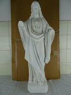Antiek Jezusbeeld wit Christusbeeld 67 cm curiosa kunst 1900, Antiek en Kunst, Ophalen of Verzenden