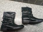 LAARZEN KORT ZWART MERK 2-BIZZY -  MAAT 40, Kleding | Dames, Zwart, Lage of Enkellaarzen, Ophalen of Verzenden, Gedragen