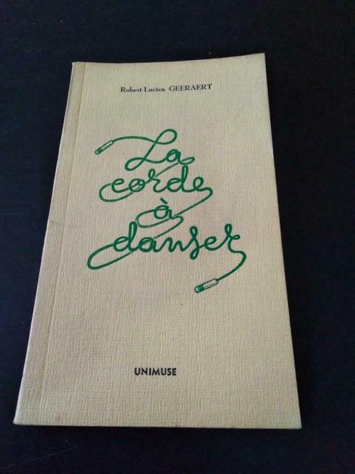La corde à danser, Robert-Lucien Geeraert, Boeken, Gedichten en Poëzie, Gelezen, Ophalen of Verzenden