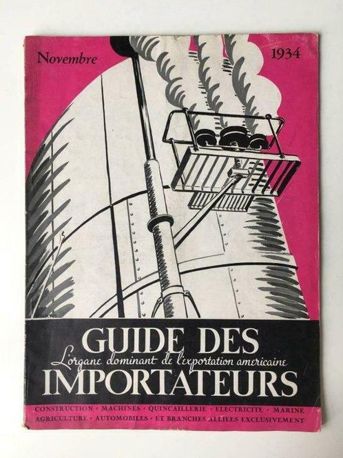 Guide Des Importateurs - Novembre 1934, Livres, Journaux & Revues, Utilisé