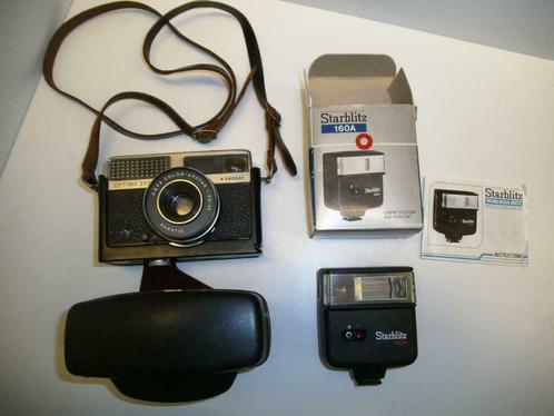 Caméra analogique Agfa Optima 200 + Starblitz 160A (DS188-f, TV, Hi-fi & Vidéo, Appareils photo analogiques, Utilisé, Autres Marques
