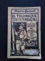 La technique moderne du tableau, Maurice Busset, Utilisé, Enlèvement ou Envoi