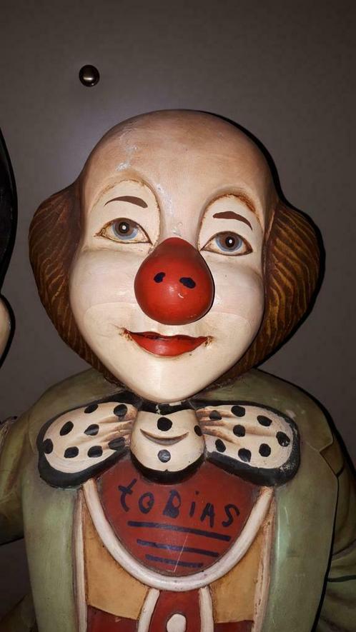 Prachtige vintage clown, Antiek en Kunst, Curiosa en Brocante, Ophalen