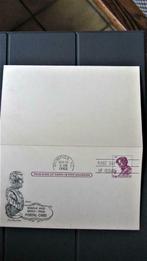 FDC OP KAART- PRESIDENTEN USA- PRESIDENT LINCOLN., Ophalen of Verzenden, Gestempeld, Overige thema's