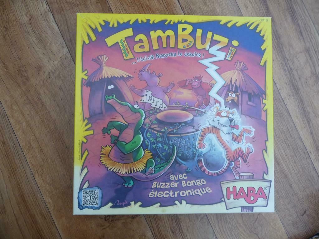 TamBuzi Haba, Trois ou quatre joueurs, Enlèvement ou Envoi, Comme neuf, Haba