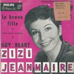 Zizi Jeanmaire – La brave fille / Je suis la femme + 2 - EP, Gebruikt, 7 inch, Ophalen of Verzenden, Pop