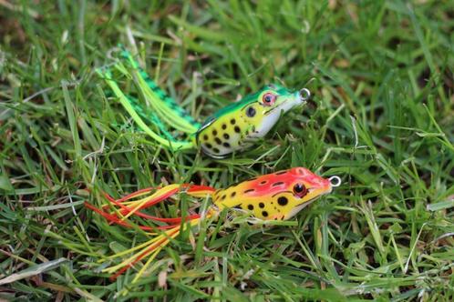 Kunstaas Natural Frogs 5,5 cm DUO PACK kunstaas kikkers 2 st, Sports nautiques & Bateaux, Pêche à la ligne | Poissons prédateurs