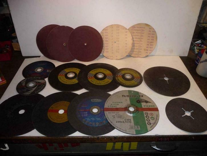 disques de meuleuse 230 mm , pour Acier, Doe-het-zelf en Bouw, Gereedschap | Slijpmachines, Nieuw, Haakse handslijpmachine, 1000 watt of meer