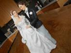 MARIAGE ....lot de 34 (souvenirs)+figurine pour gateau :20cm, Nieuw, Feestartikel, Ophalen