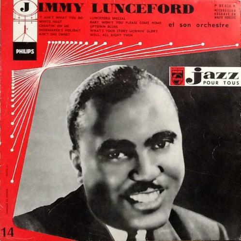 LP Jimmie Lunceford et son orchestre 1958, CD & DVD, Vinyles | Jazz & Blues, Utilisé, Jazz, 1940 à 1960, 10 pouces, Enlèvement ou Envoi