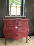 Époque - commode en bois rose L 97 cm, Comme neuf, 3 ou 4 tiroirs, Autres matériaux, 50 à 100 cm