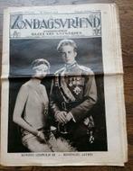 Zondagsvriend - 1934 - Koning Leopold & koningin Astrid, Autres types, Utilisé, Enlèvement ou Envoi