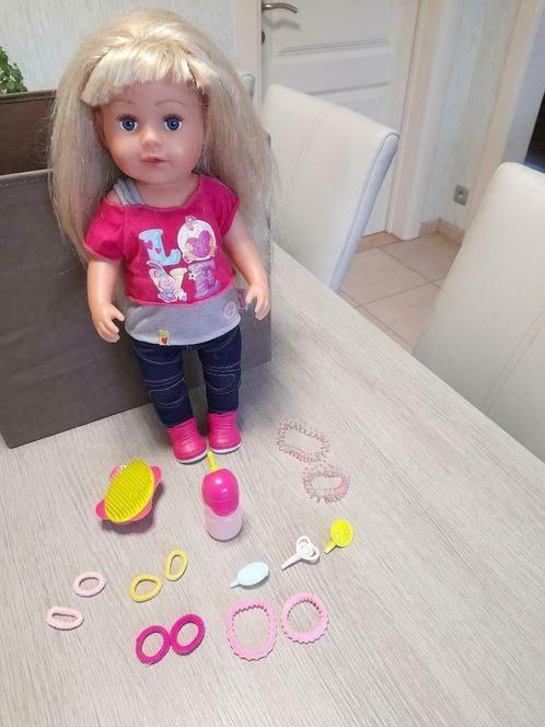 BABY Born Interactive Sister, Kinderen en Baby's, Speelgoed | Poppen, Gebruikt, Babypop, Ophalen of Verzenden