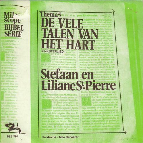45T: Liliane St. Pierre: De vele talen van het hart, Cd's en Dvd's, Vinyl | Nederlandstalig, Overige formaten, Ophalen of Verzenden