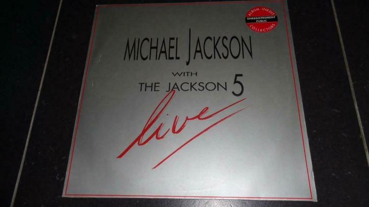 MICHAEL JACKSON  with THE JACKSON 5 live, Cd's en Dvd's, Vinyl | Pop, Ophalen of Verzenden