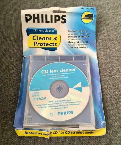 CD Lens cleaner Philips, Computers en Software, Beschrijfbare discs, Nieuw, Cd, Ophalen of Verzenden