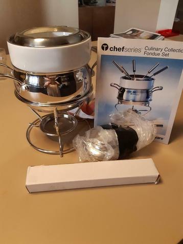 Fondue set tupperware chef., Electroménager, Enlèvement ou Envoi, Comme neuf