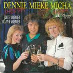 45T: Dennie Christian, Mieke , Micha Marah: Echte vrienden b, Cd's en Dvd's, Vinyl | Nederlandstalig, Ophalen of Verzenden, Overige formaten