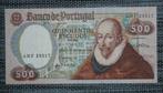 Bankbiljet 500 Escudo Portugal 1979, Postzegels en Munten, Bankbiljetten | België, Ophalen of Verzenden, Setje
