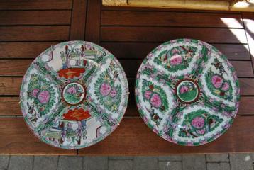 2 Assiettes origines CANTON, Enlèvement ou Envoi