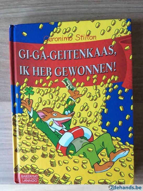 2 boeken geronimo stilton, Boeken, Kinderboeken | Jeugd | 10 tot 12 jaar, Gelezen