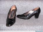Linea Wally's zwart geruite dames schoenen hak 6 cm, Noir, Escarpins, Porté