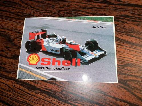 Sticker Formule 1 F1 1988 McLaren Honda Alain Prost Shell, Collections, Autocollants, Enlèvement ou Envoi