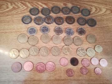 Gecirculeerde euromunten euros munten gedenkmunten cent beschikbaar voor biedingen