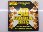 40 golden hits from 50's & 60's, Ophalen of Verzenden, Overige formaten, Overige genres