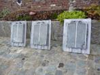 3 tabatières anciennes fenêtres de toit en zinc alu, Bricolage & Construction, Enlèvement, Utilisé