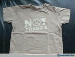 T-shirt humoristique "Not fragile" 1 ans, Chemise ou Chemisier, Utilisé, Garçon
